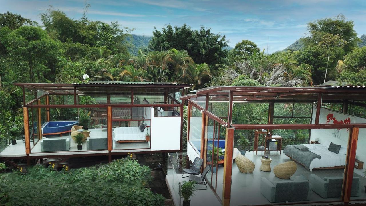Coffee Lodge Cristal Glamping & Spa Mindo Exterior foto