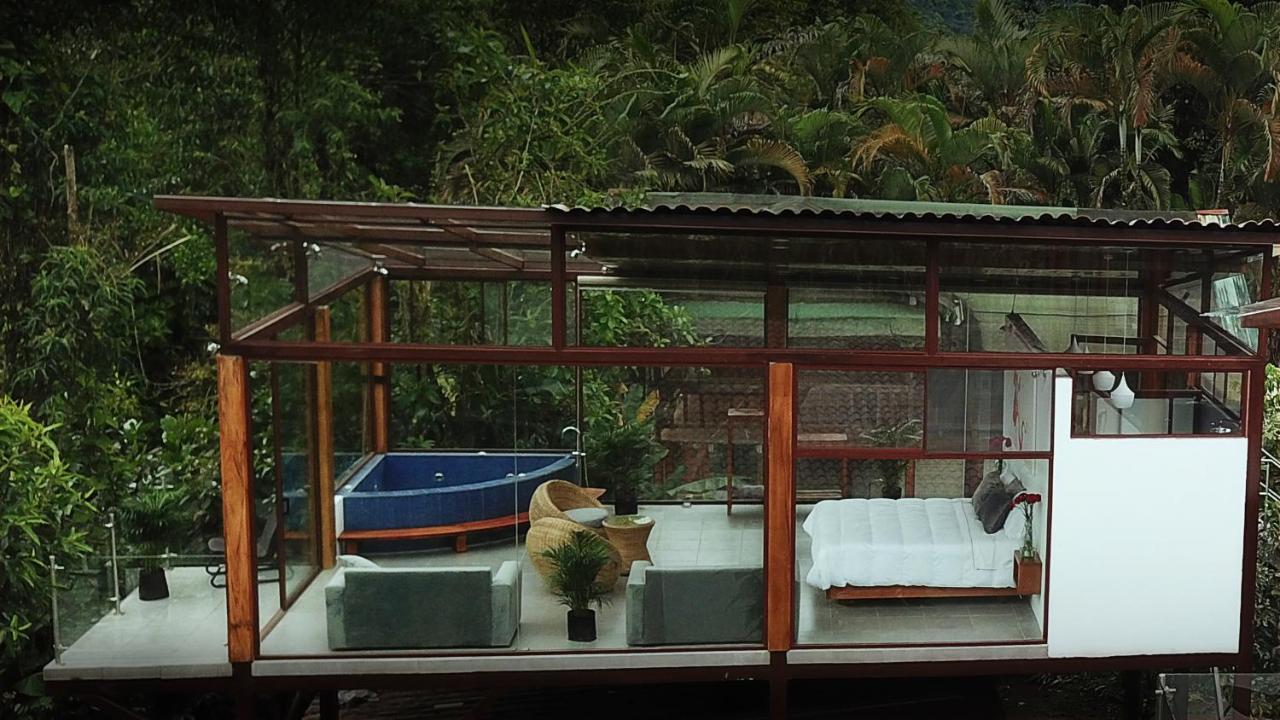 Coffee Lodge Cristal Glamping & Spa Mindo Exterior foto