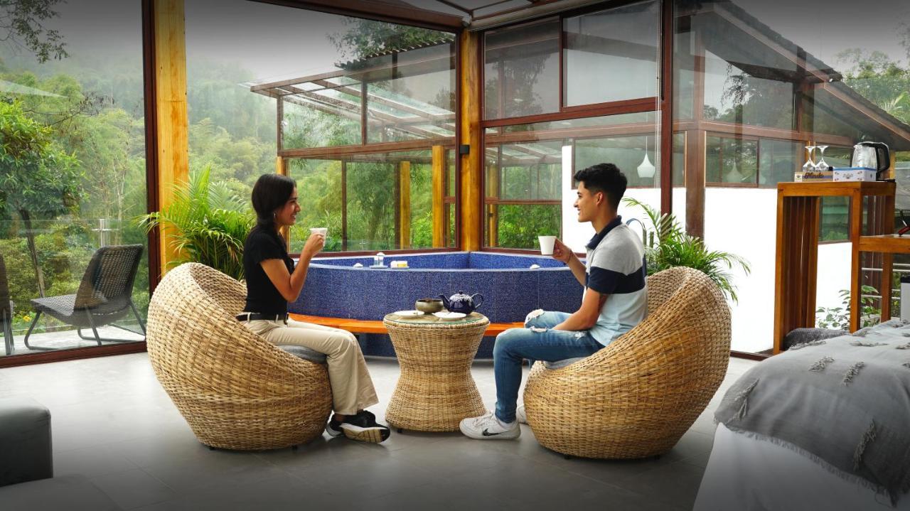Coffee Lodge Cristal Glamping & Spa Mindo Exterior foto