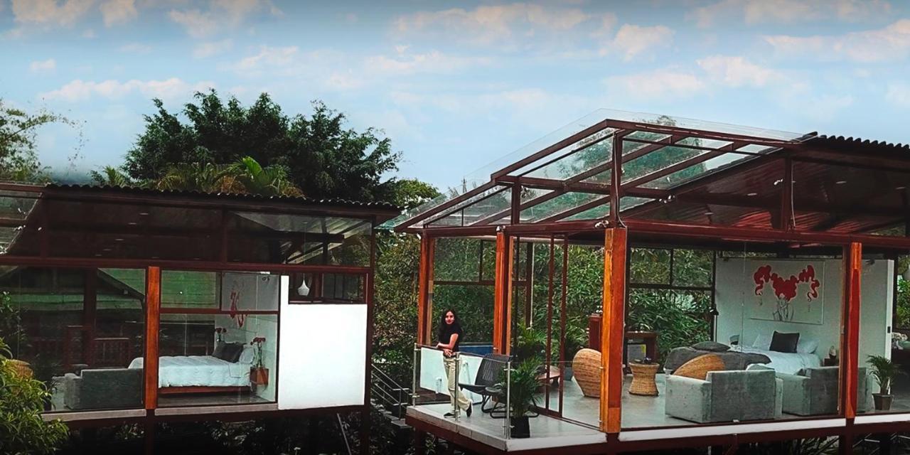 Coffee Lodge Cristal Glamping & Spa Mindo Exterior foto
